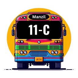 11-C Bus (Akhtar Colony Town to Dow Hospital Ojha)