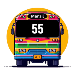 55 coach (Memon Goth to Lee Market)