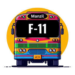 F-11 Bus (From Gul Ahmed Textile Mills to Mustafabad Colony)