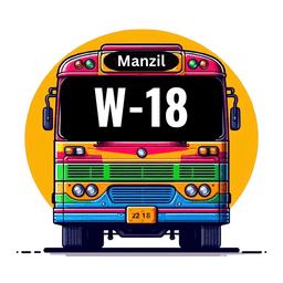 w-18 Bus (From Surjani Town to Fish Harbour)