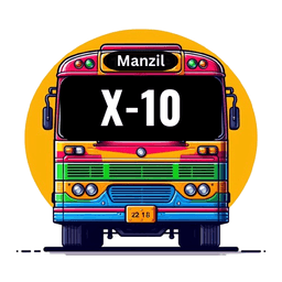 X-10 Bus (From Mohajir Camp to DHA Phase 8)